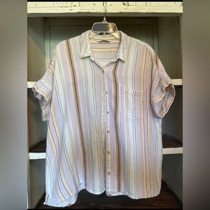 004- SONOMA Short Sleeve Blouse XL